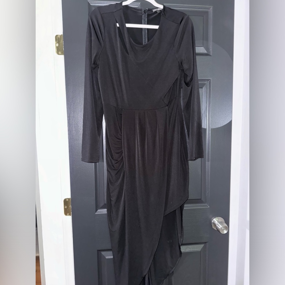 Express black wrap dress - size large